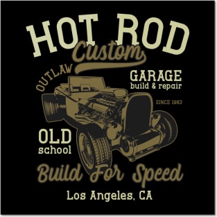 Custom Outlaw Hot Rod 1983 Posters and Art